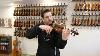 Old German 19th Ctry Hopf Violin Video Antique Master Rare 062